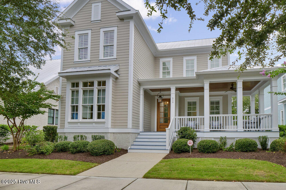 814 Midnight Channel Road Wilmington, NC 28403 - Photo 2 of 68 Custom 4 bedroom, 4.5 bath Coastal Colonial