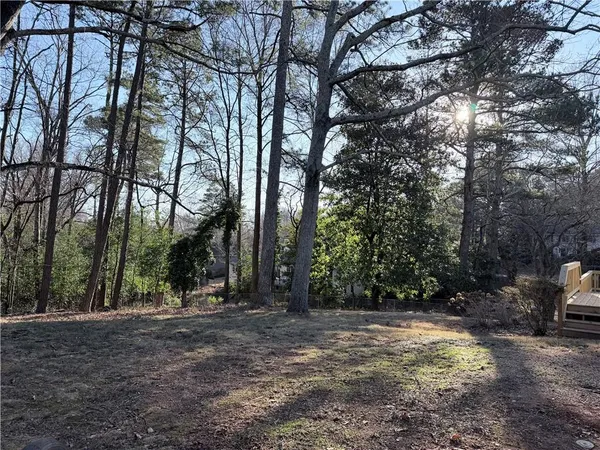 a view of outdoor space with trees