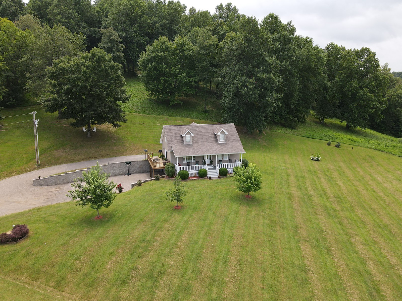 1914 Dr Robinson Rd Spring Hill Spring Hill, TN 37174 - Photo 2 of 44 an aerial view of a house with a yard