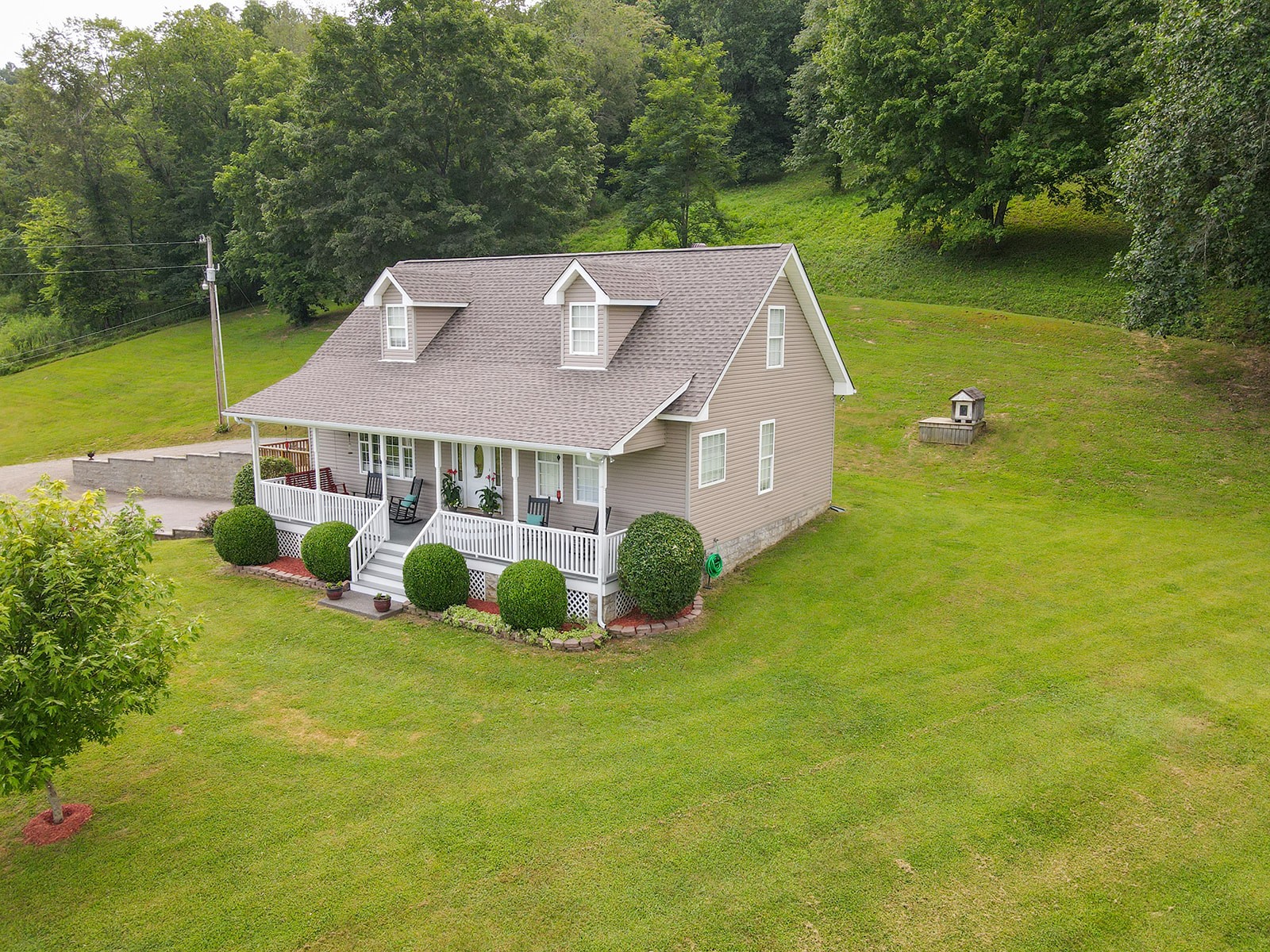 1914 Dr Robinson Rd Spring Hill Spring Hill, TN 37174 - Photo 3 of 44 an aerial view of a house