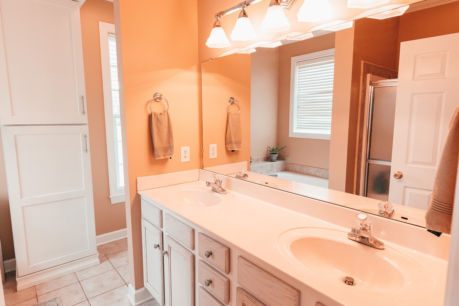 1914 Dr Robinson Rd Spring Hill Spring Hill, TN 37174 - Photo 27 of 44 a bathroom with a sink and a mirror
