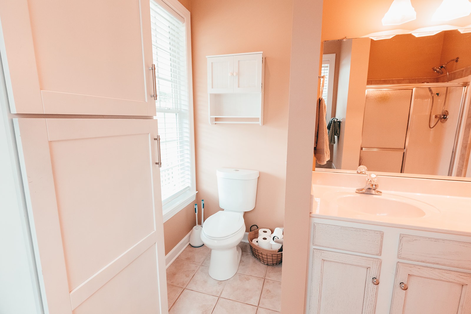 1914 Dr Robinson Rd Spring Hill Spring Hill, TN 37174 - Photo 30 of 44 a bathroom with a granite countertop toilet sink and a mirror