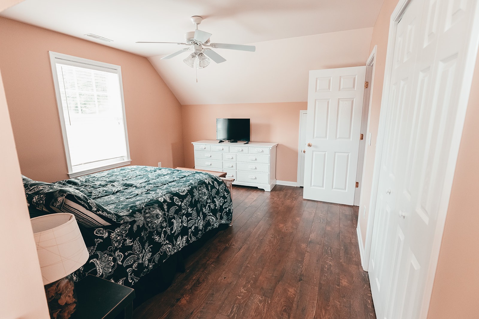 1914 Dr Robinson Rd Spring Hill Spring Hill, TN 37174 - Photo 37 of 44 a bedroom with a bed and a flat screen tv