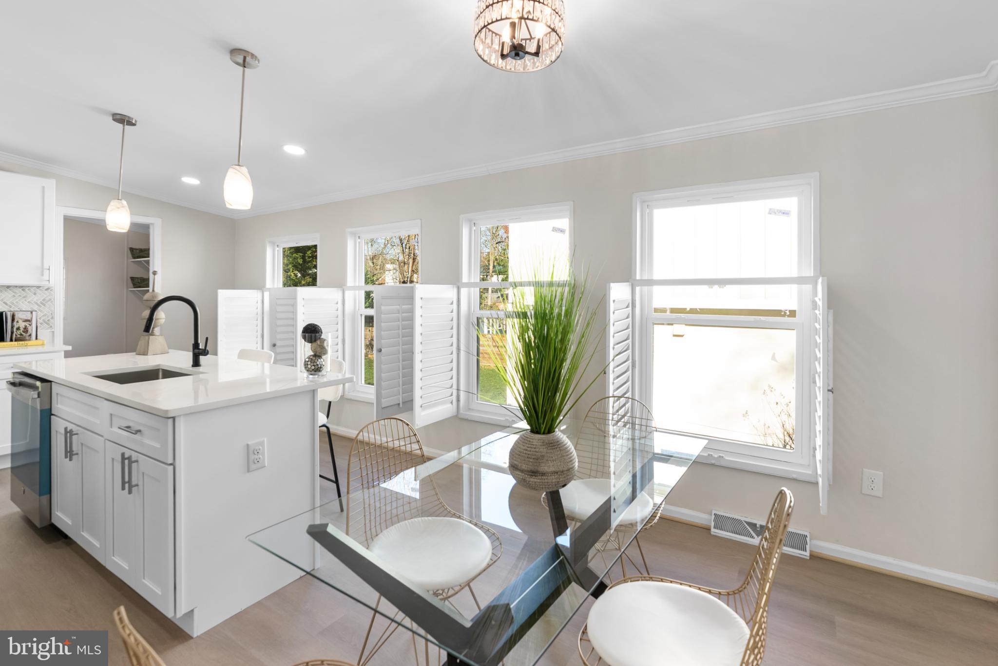 6430 Fourteenth Street Alexandria, VA 22307 - Photo 23 of 55 Bright and airy dining space with modern charm.