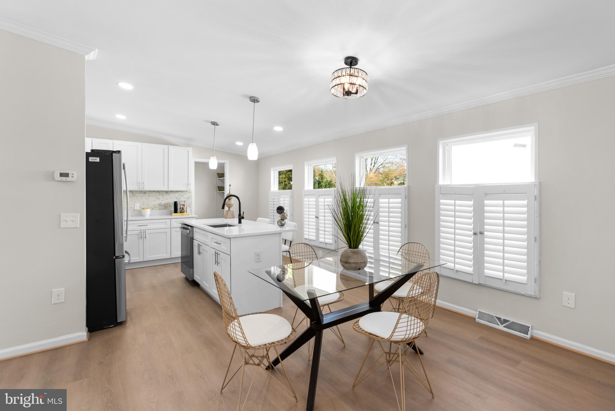 6430 Fourteenth Street Alexandria, VA 22307 - Photo 24 of 55 Bright and airy modern kitchen space.