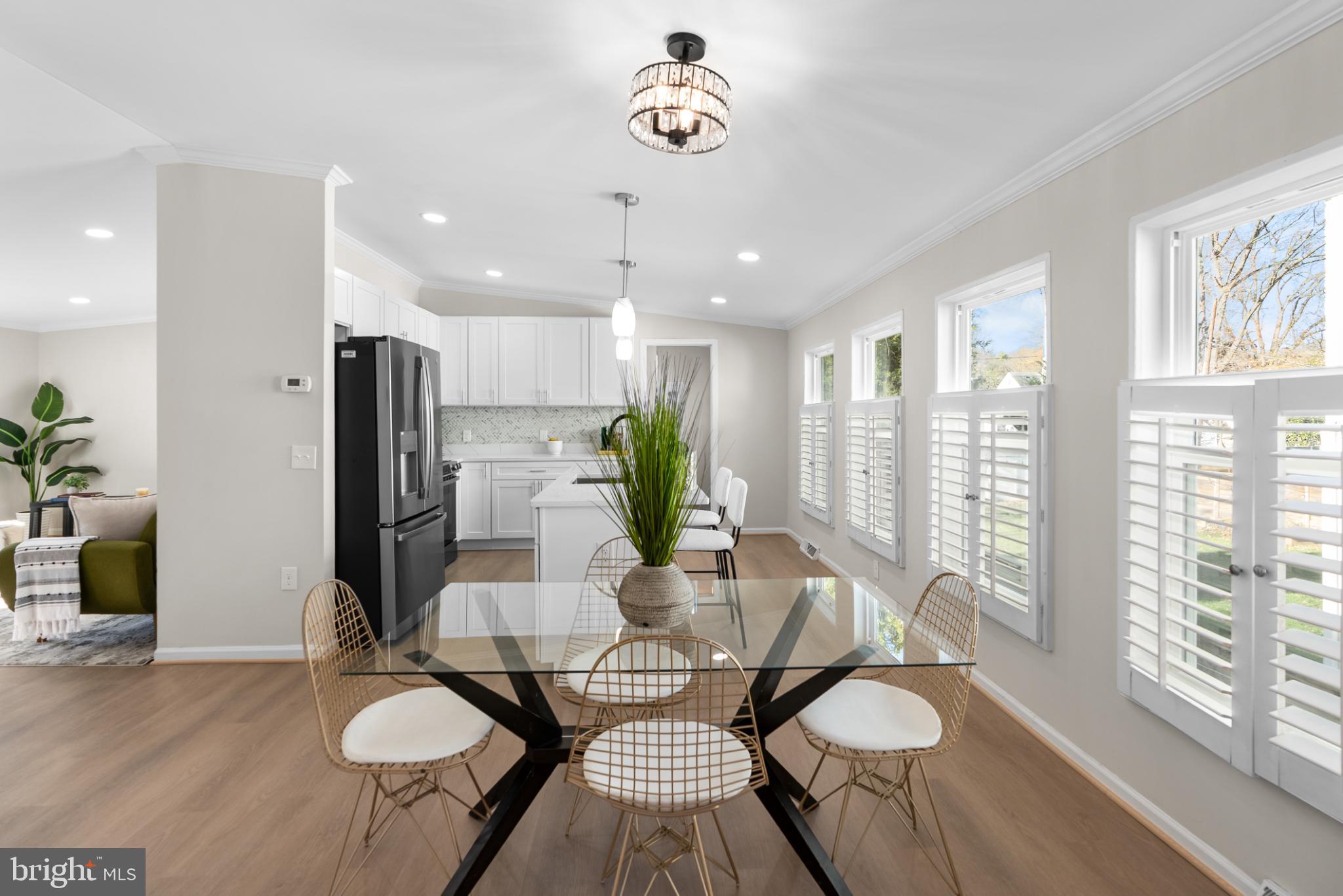 6430 Fourteenth Street Alexandria, VA 22307 - Photo 26 of 55 Bright and airy modern kitchen space.
