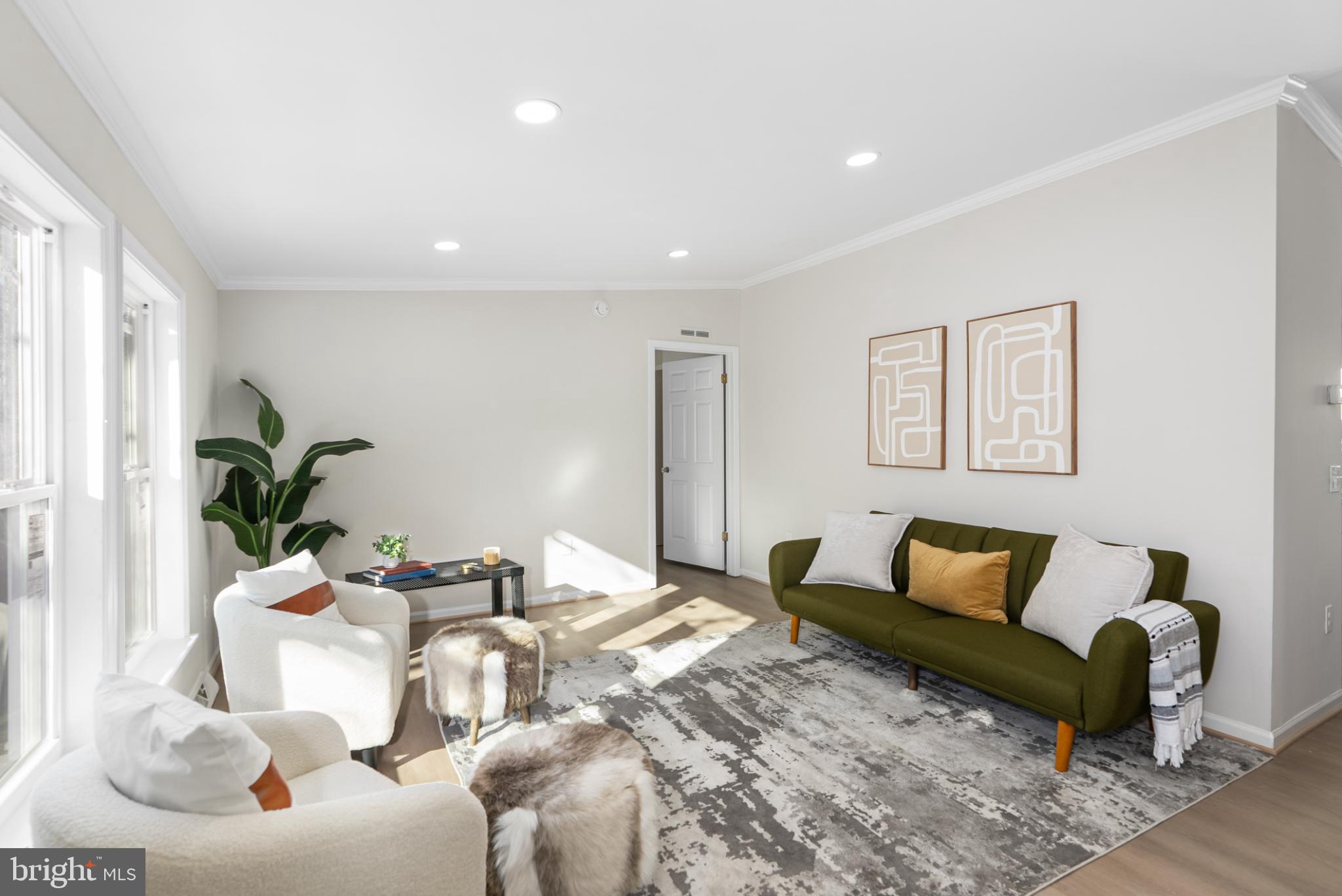 6430 Fourteenth Street Alexandria, VA 22307 - Photo 3 of 55 Bright and inviting living space with style.