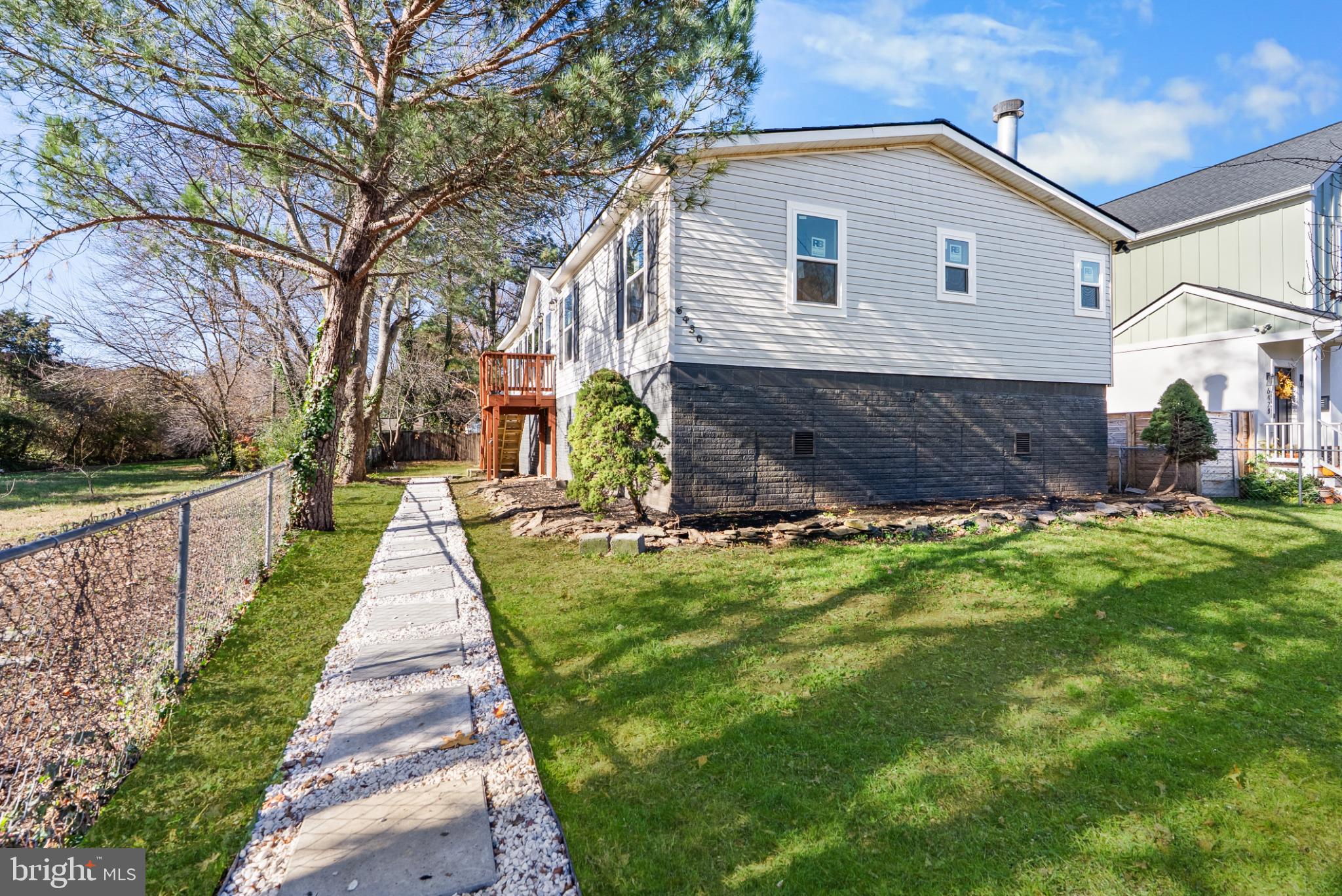 6430 Fourteenth Street Alexandria, VA 22307 - Photo 43 of 55 Charming home with spacious yard and pathway.