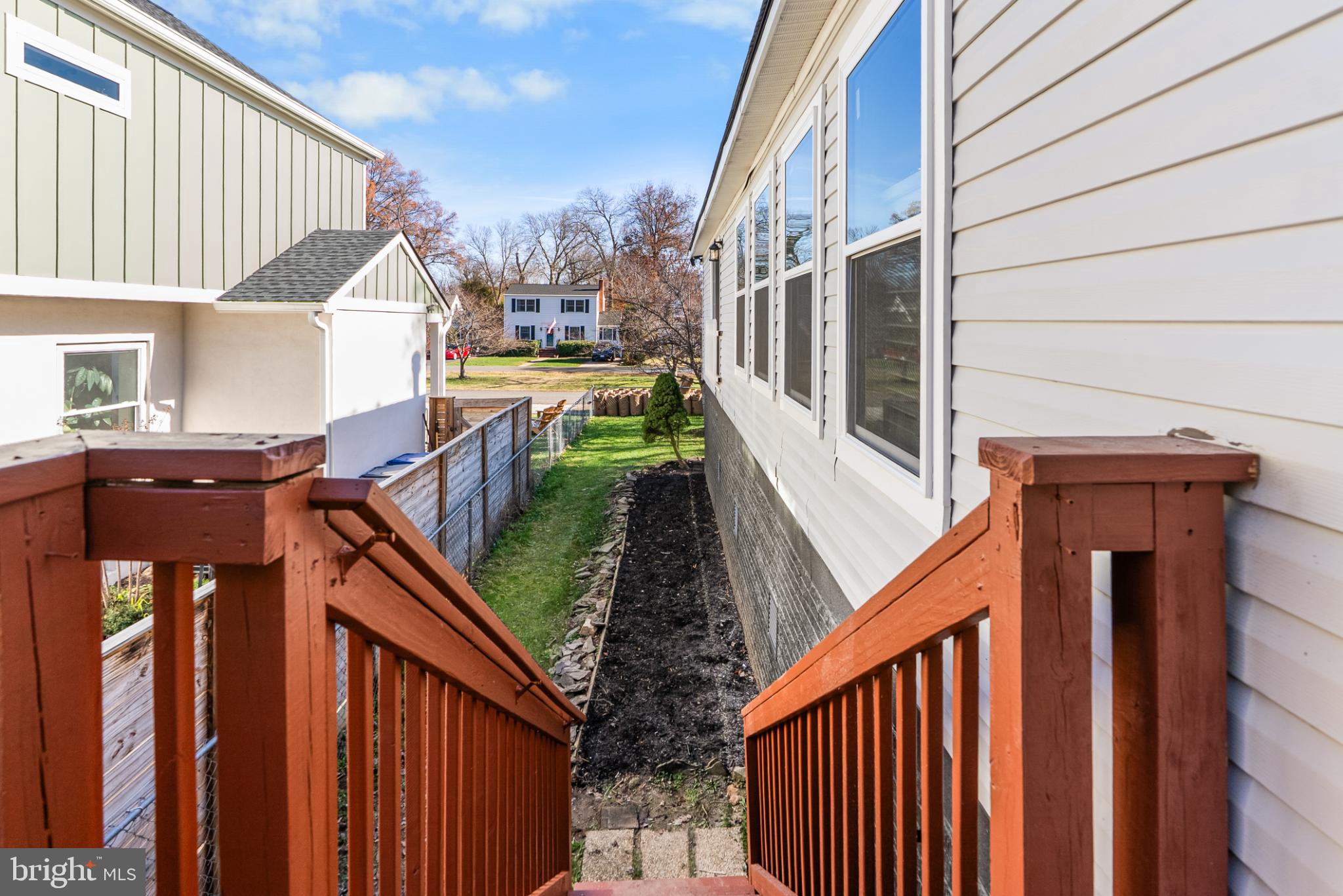 6430 Fourteenth Street Alexandria, VA 22307 - Photo 54 of 55 Charming pathway to a serene backyard retreat.