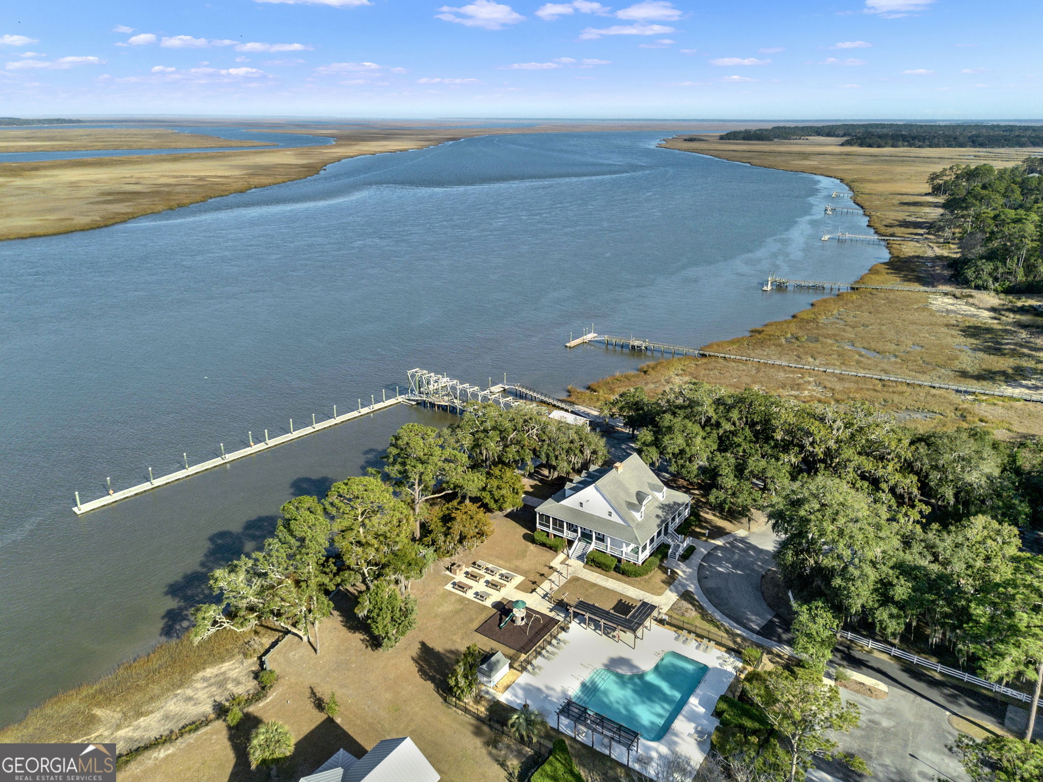 Lot 138 Sapelo Circle Townsend, GA 31331 - Photo 11 of 29 an aerial view of beach and ocean view