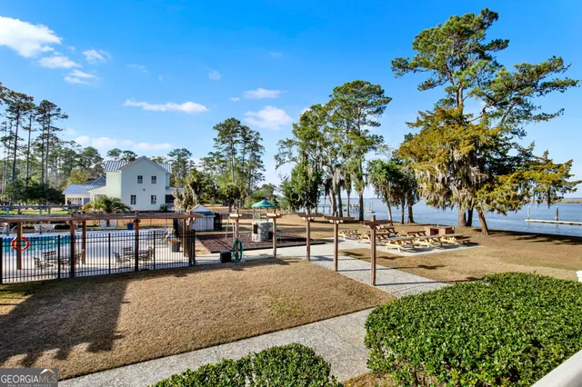 a view of outdoor seating