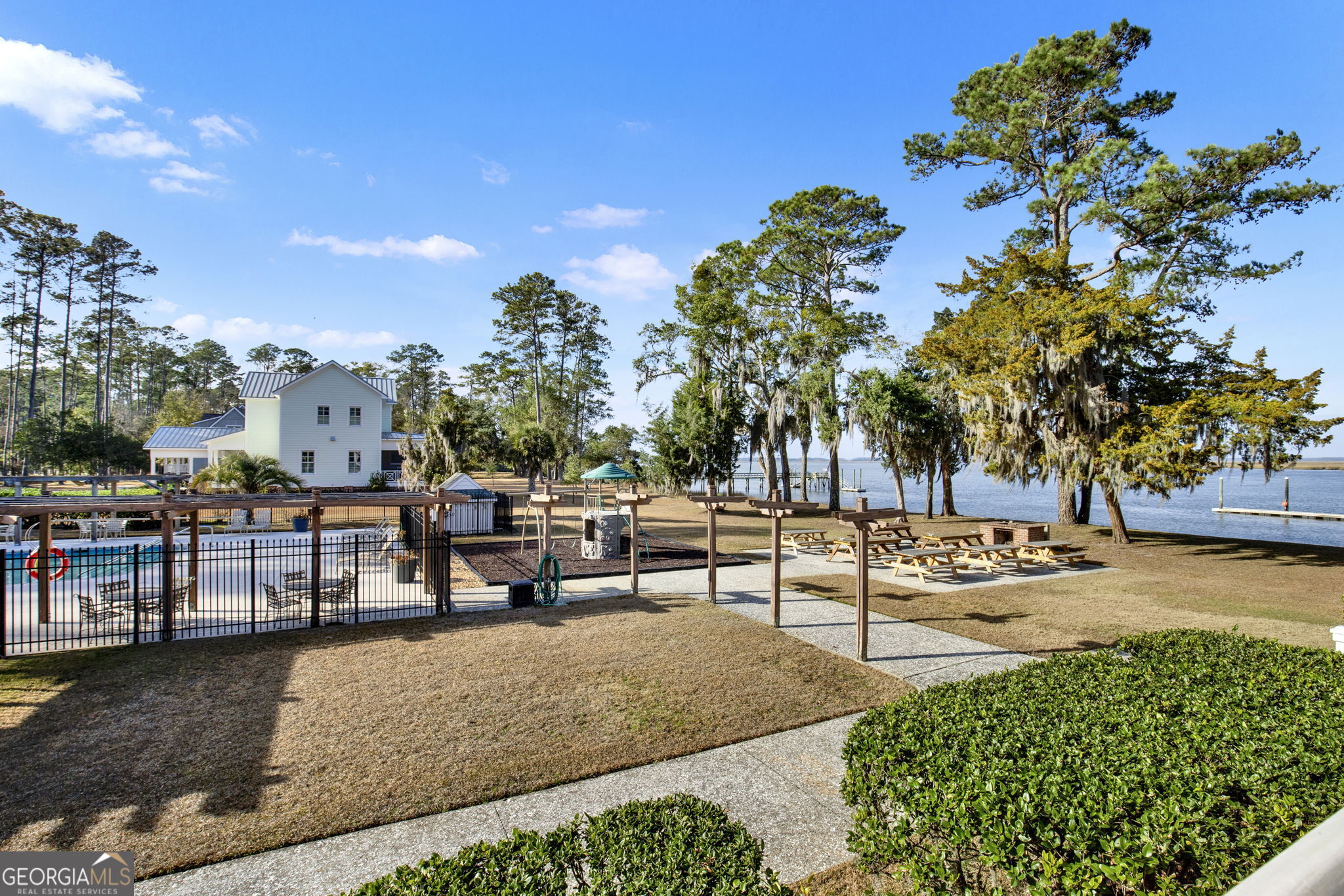 Lot 138 Sapelo Circle Townsend, GA 31331 - Photo 24 of 29 a garden view with a sitting space