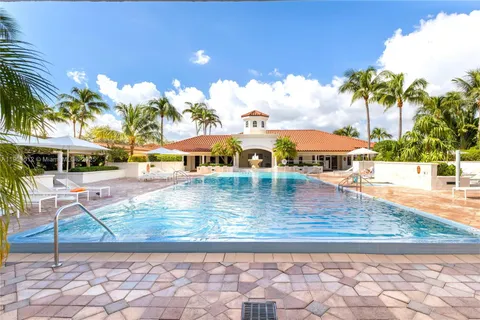 swimming pool view with sitting space
