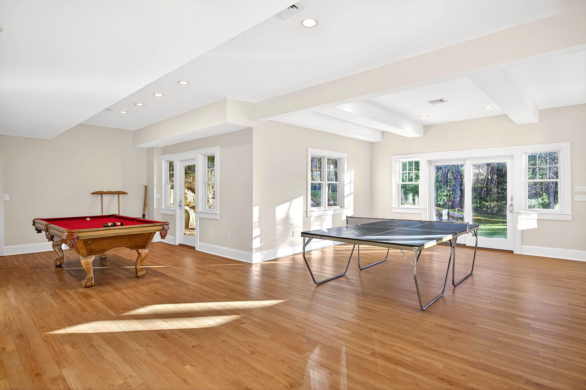 205 Little River Road Cotuit, MA 02635 - Photo 35 of 60 a view of a dining room with furniture and wooden floor