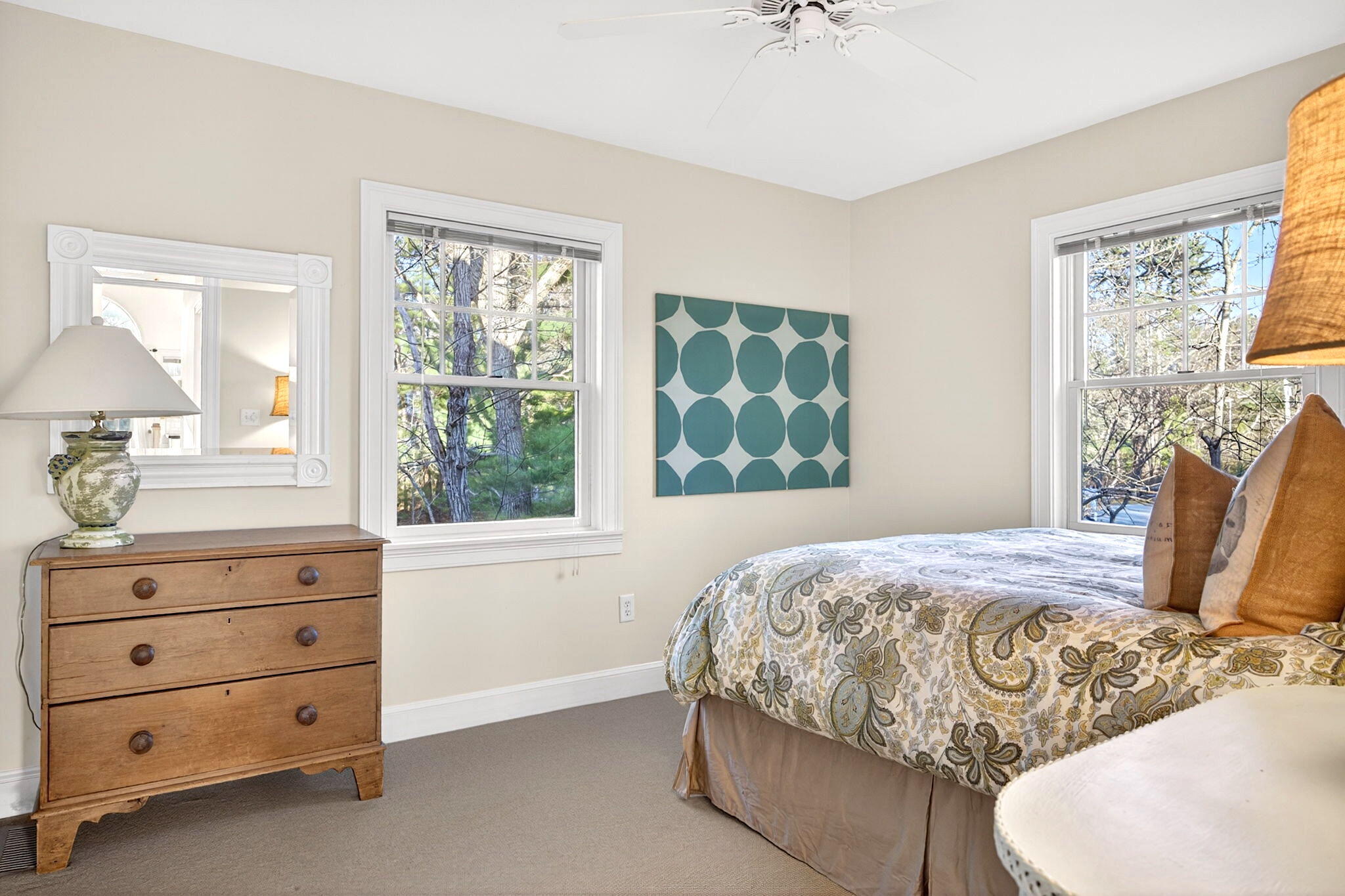 205 Little River Road Cotuit, MA 02635 - Photo 43 of 60 a bedroom with a bed and a window
