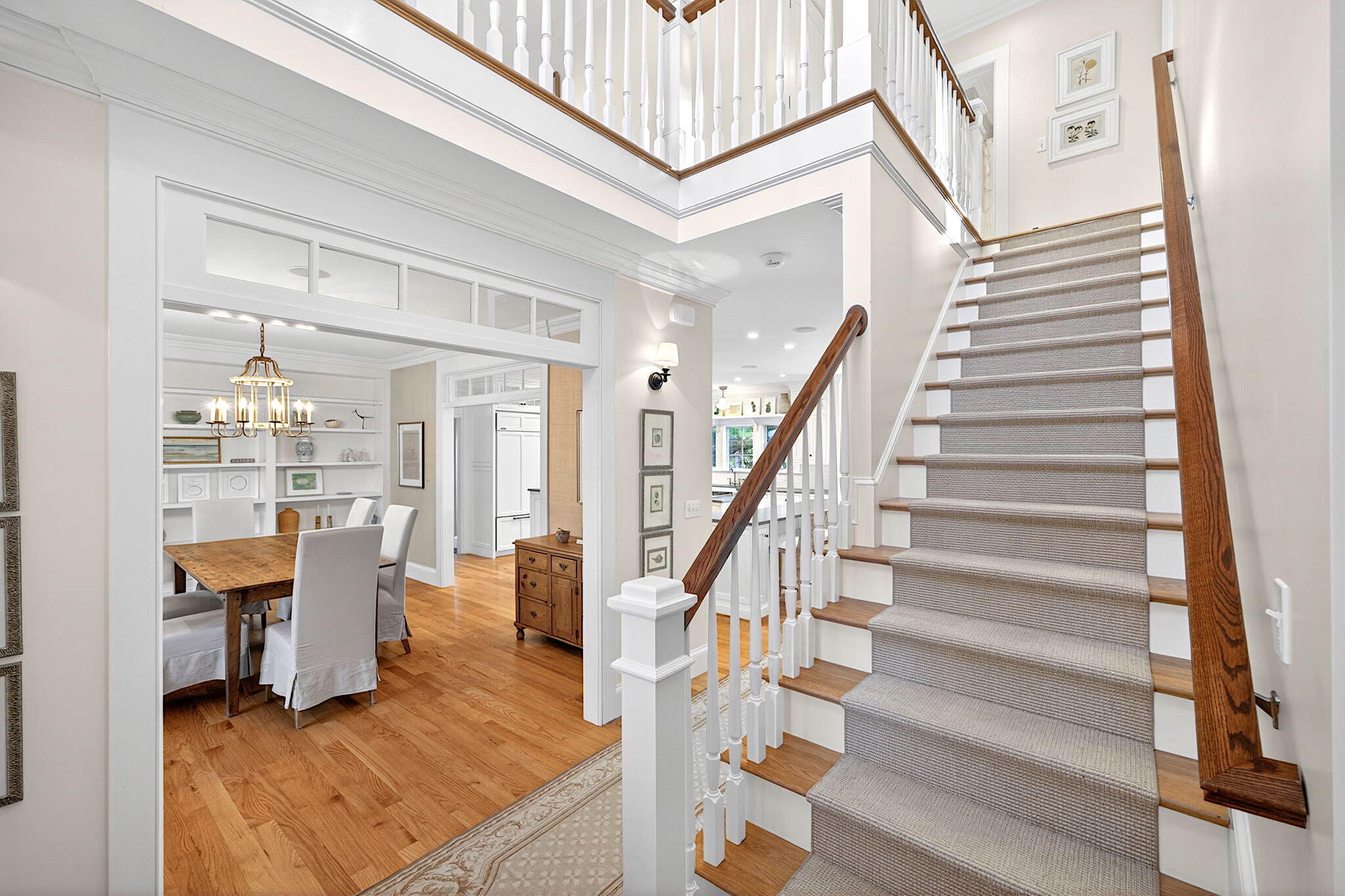 205 Little River Road Cotuit, MA 02635 - Photo 10 of 60 a view of entryway and hall with wooden floor