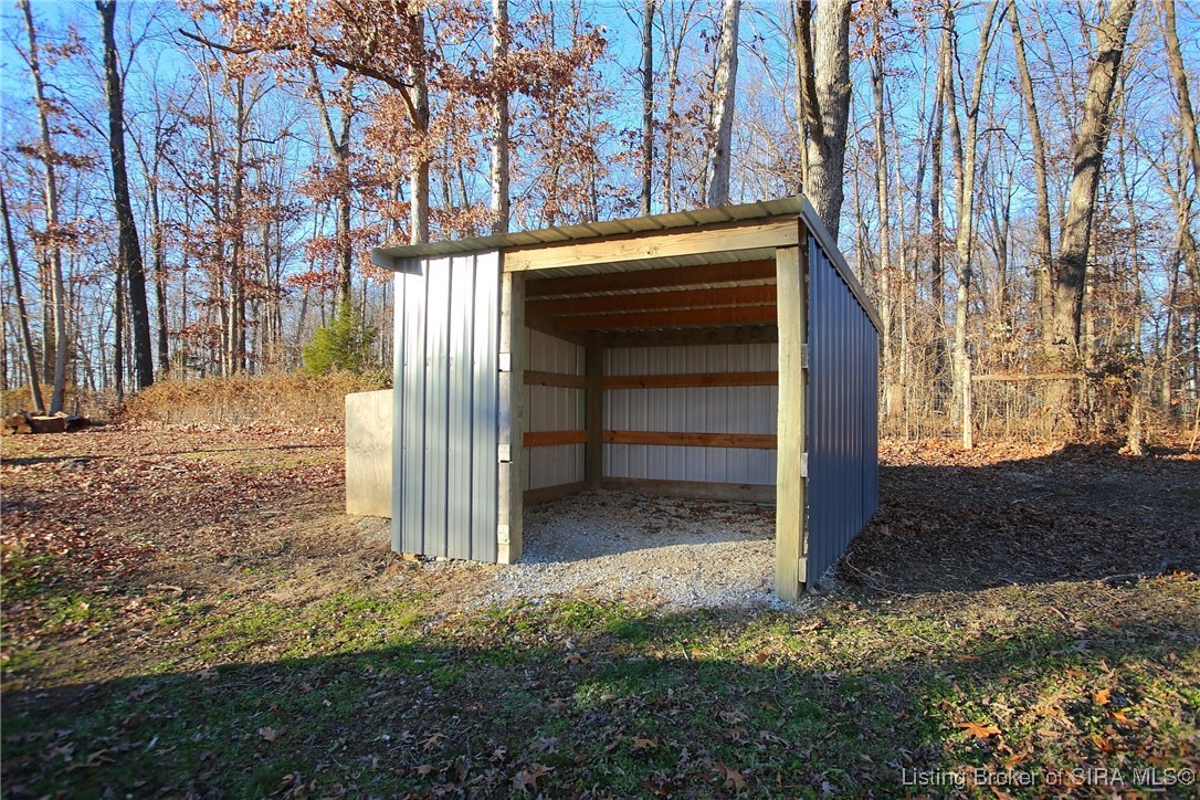 577 East Radio Tower Road Scottsburg, IN 47170 - Photo 41 of 42 Storage Lean-to