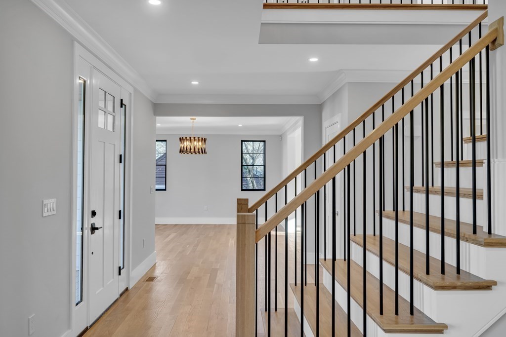 37 Preston Road Lexington, MA 02420 - Photo 11 of 27 a view of an entryway with wooden floor