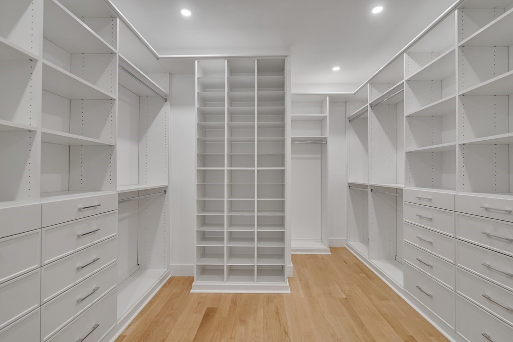 37 Preston Road Lexington, MA 02420 - Photo 15 of 27 a view of an empty walk in closet