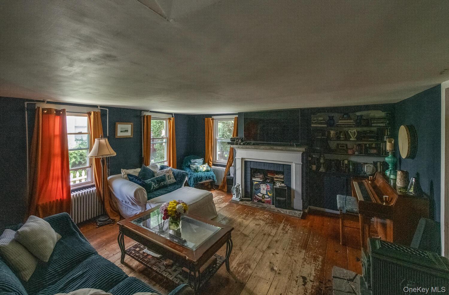 88 South Hamilton Street Poughkeepsie, NY 12601 - Photo 17 of 47 Living room with fireplace