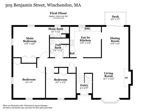 $475,000 | 305 Benjamin Street, Winchendon, MA 01475