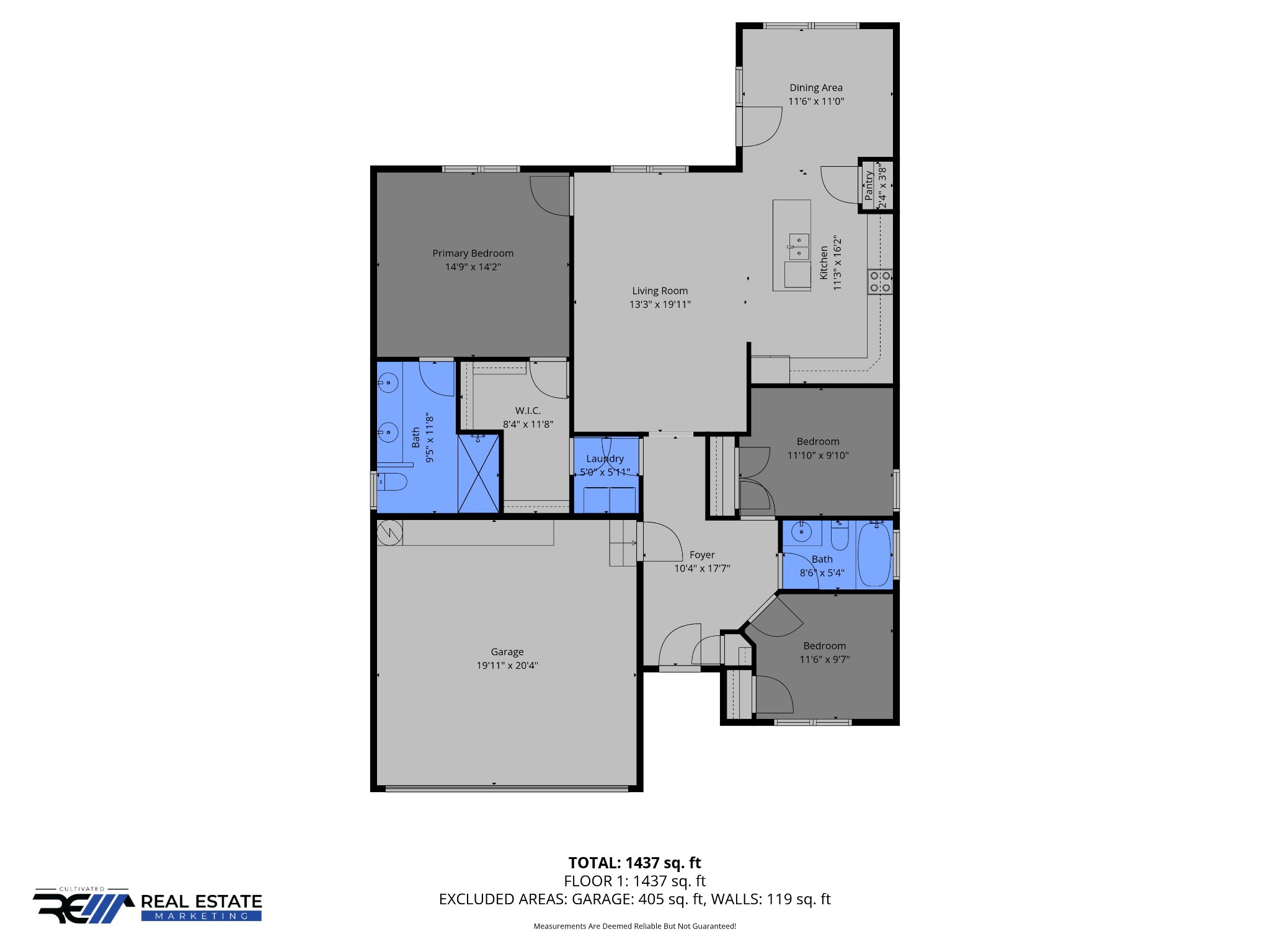 315 Windyhill Street Murfreesboro, TN 37129 - Photo 38 of 38 a picture of floor plan