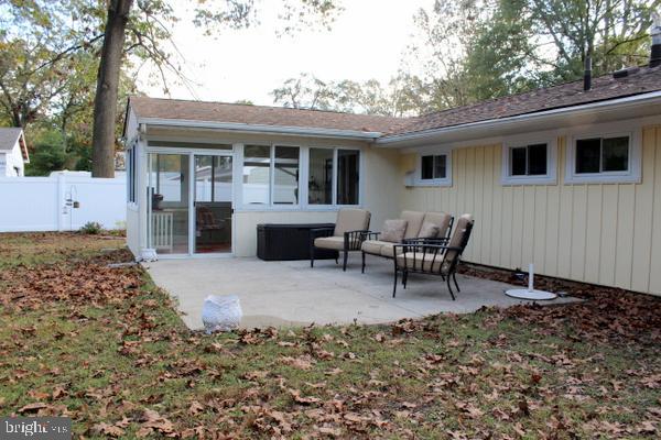317 Rancocas Boulevard Mount Laurel, NJ 08054 - Photo 13 of 19 Sun room and patio
