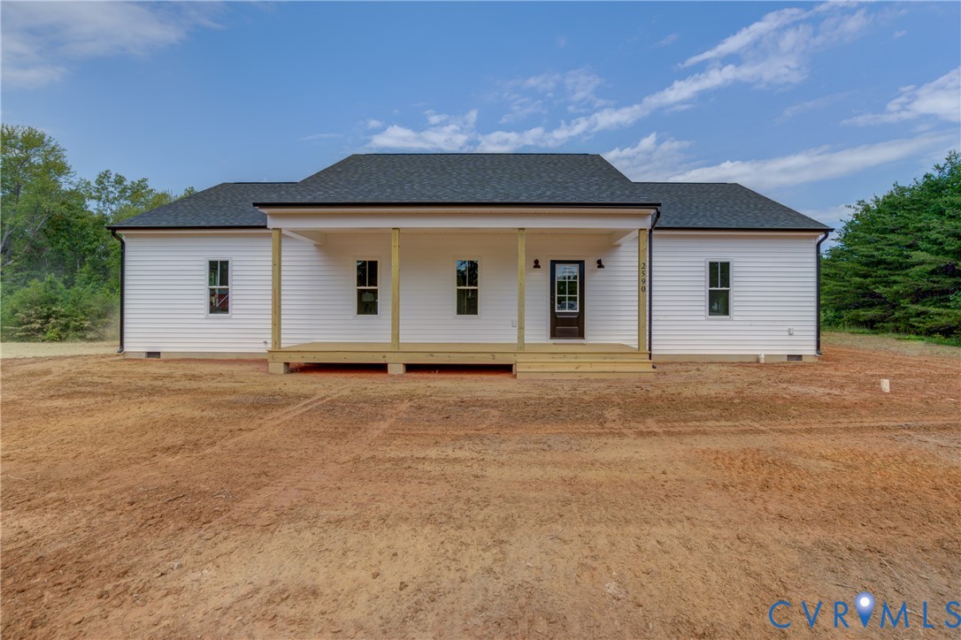 5306 St Pauls Church Road Goochland, VA 23063 - Photo 1 of 35 front view of a house with a yard