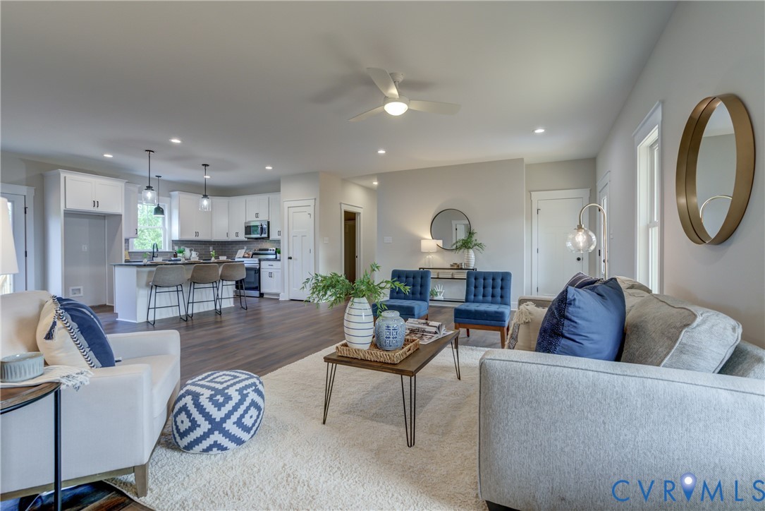 5306 St Pauls Church Road Goochland, VA 23063 - Photo 14 of 35 a living room with furniture and a table