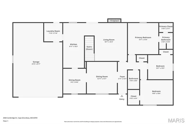 $340,000 | 2020 Cambridge Drive, Cape Girardeau, MO 63701