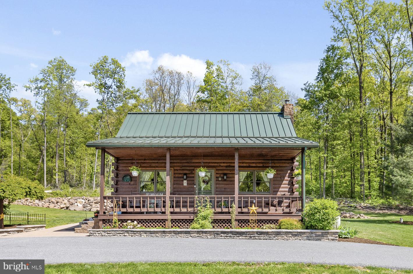 491 Sheep Hill Road Newmanstown, PA 17073 - Photo 5 of 30 front view of a house with a porch