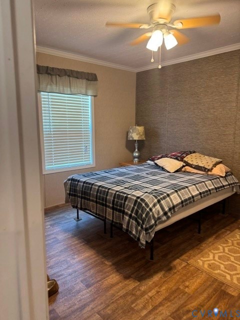 1927 Five Forks Road Pamplin, VA 23958 - Photo 40 of 42 Bedroom featuring wood-finish flooring, a ceiling