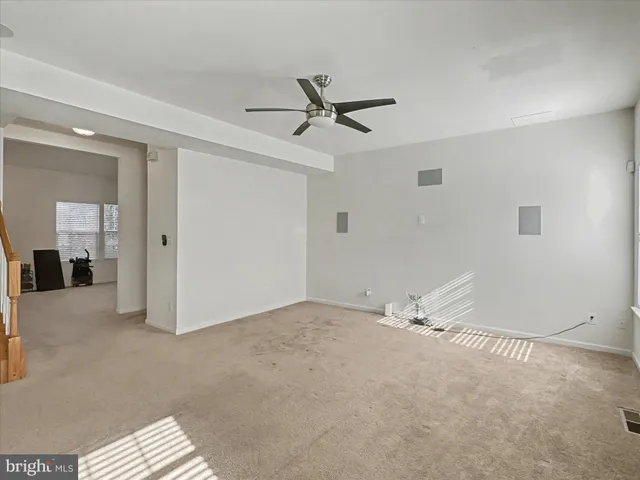 a view of empty room