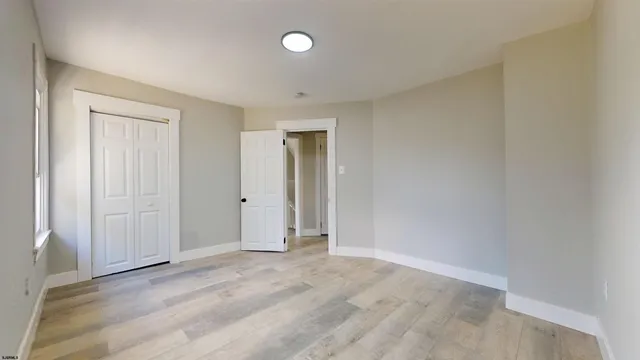 wooden floor in an empty room