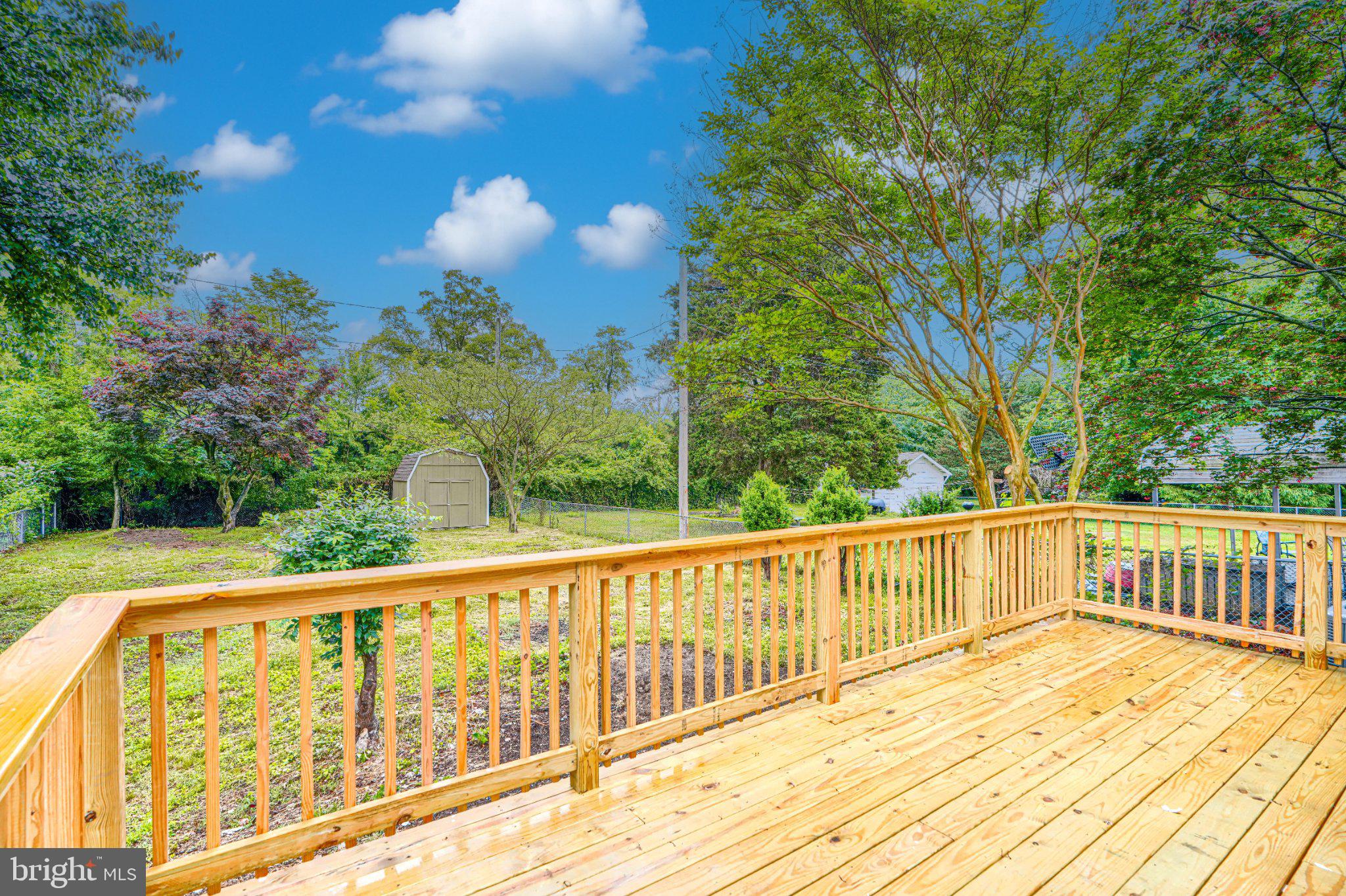 143 Rigdon Road Aberdeen, MD 21001 - Photo 49 of 57 Sunny deck with lush green views.
