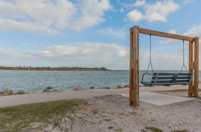 a view of porch with an outdoor space