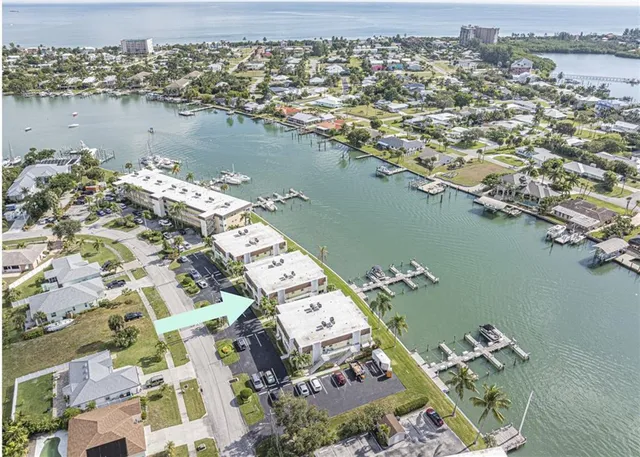 a view of a lake with a city from a terrace