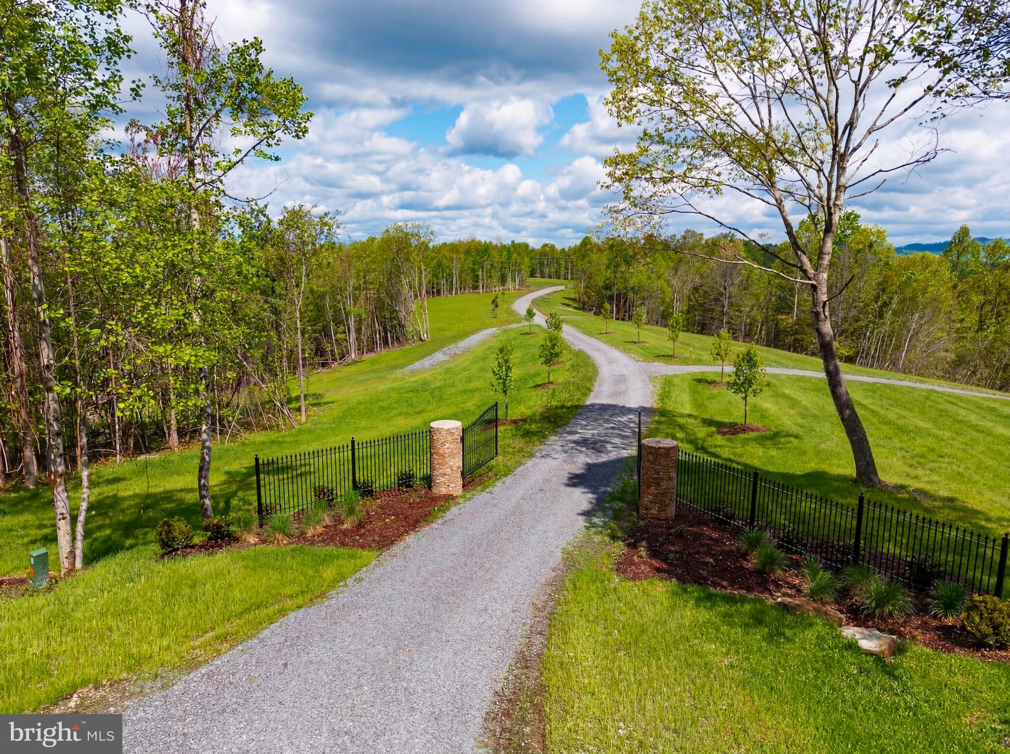 Lot 8 Creekside Rd Mount Mount Nebo, WV 26679 - Photo 14 of 15 a view of a garden with swimming pool