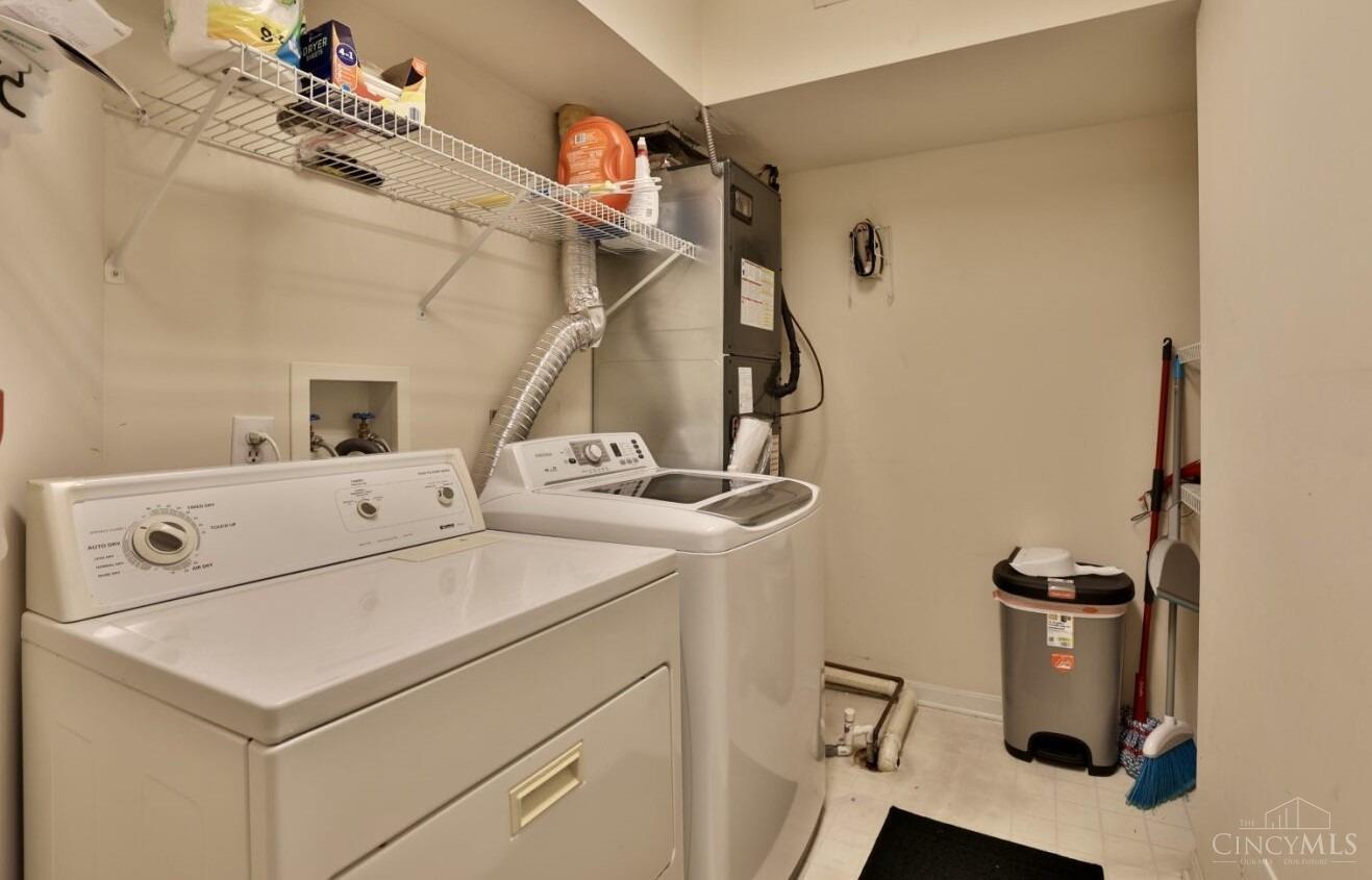 5315 Cooper Road, Unit G Montgomery, OH 45242 - Photo 28 of 35 The Laundry/Utility Room has plenty of space! BTW...new heat and air were just installed this month!