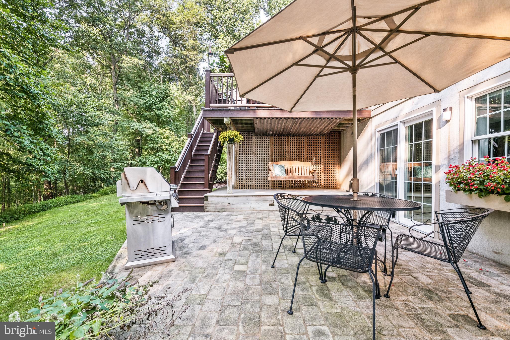 930 Hopewell Road Downingtown, PA 19335 - Photo 40 of 52 Lower Patio off Basement