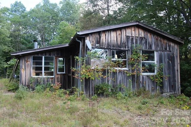 a view of a green yard