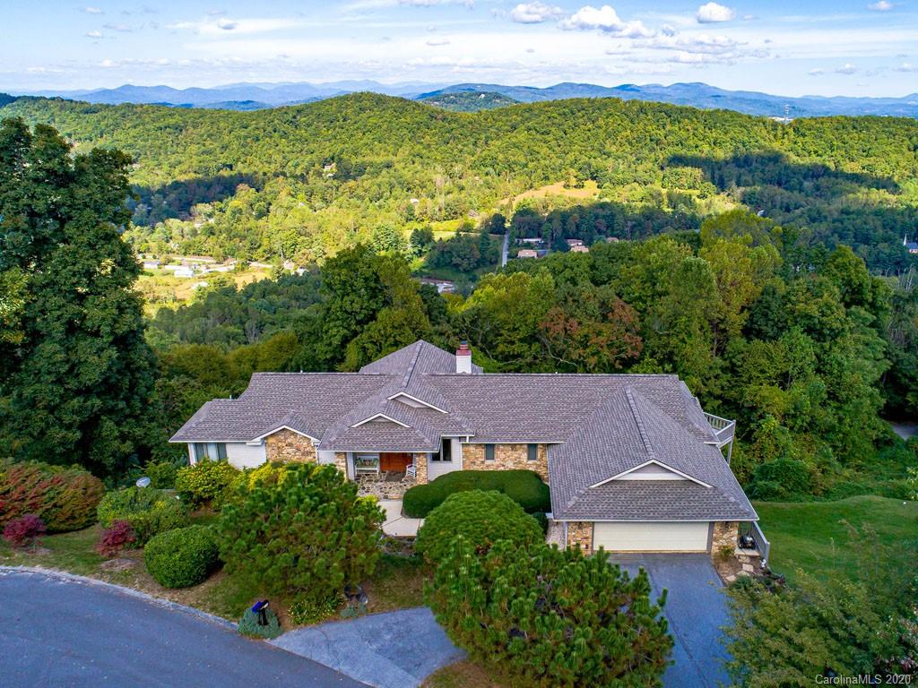 270 Country Ridge Road Laurel Park, NC 28739 - Photo 2 of 39 an aerial view of residential houses with outdoor space and street view