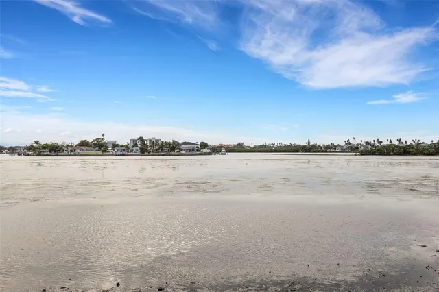 a view of a golf course with a garden