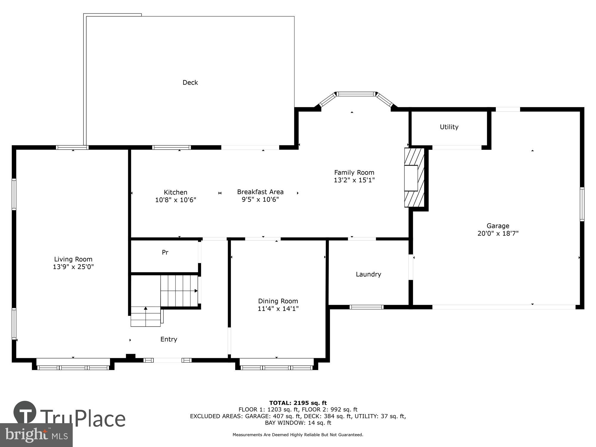3109 Birchtree Lane Silver Spring, MD 20906 - Photo 50 of 100 Main Level (Labels & Measurements)