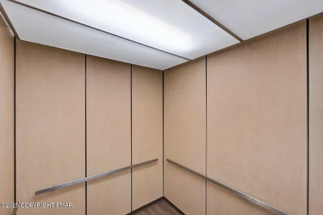 a view of closet area