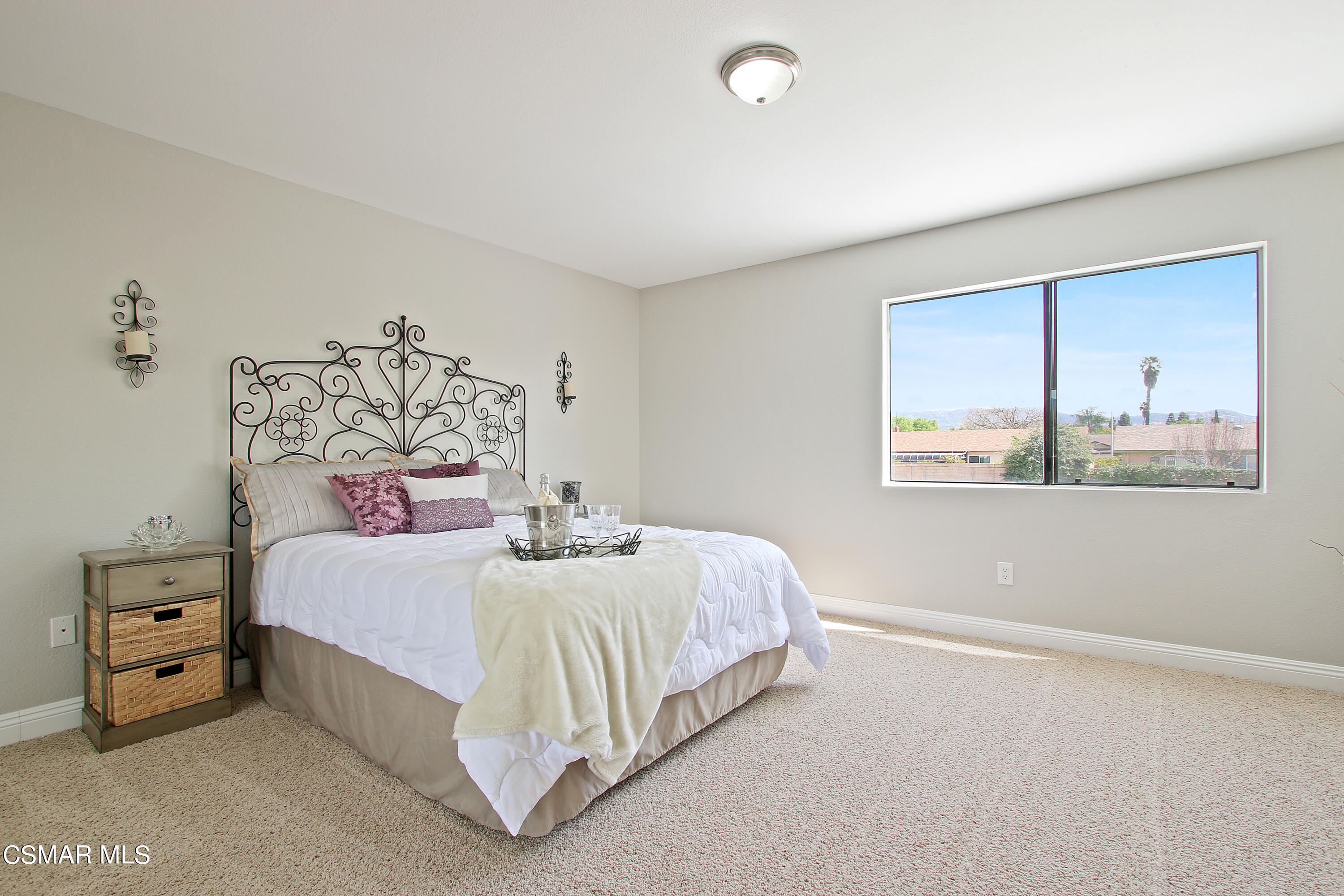 2624 Lemon Drive Simi Valley, CA 93063 - Photo 18 of 22 a bedroom with a bed and a painting on the wall