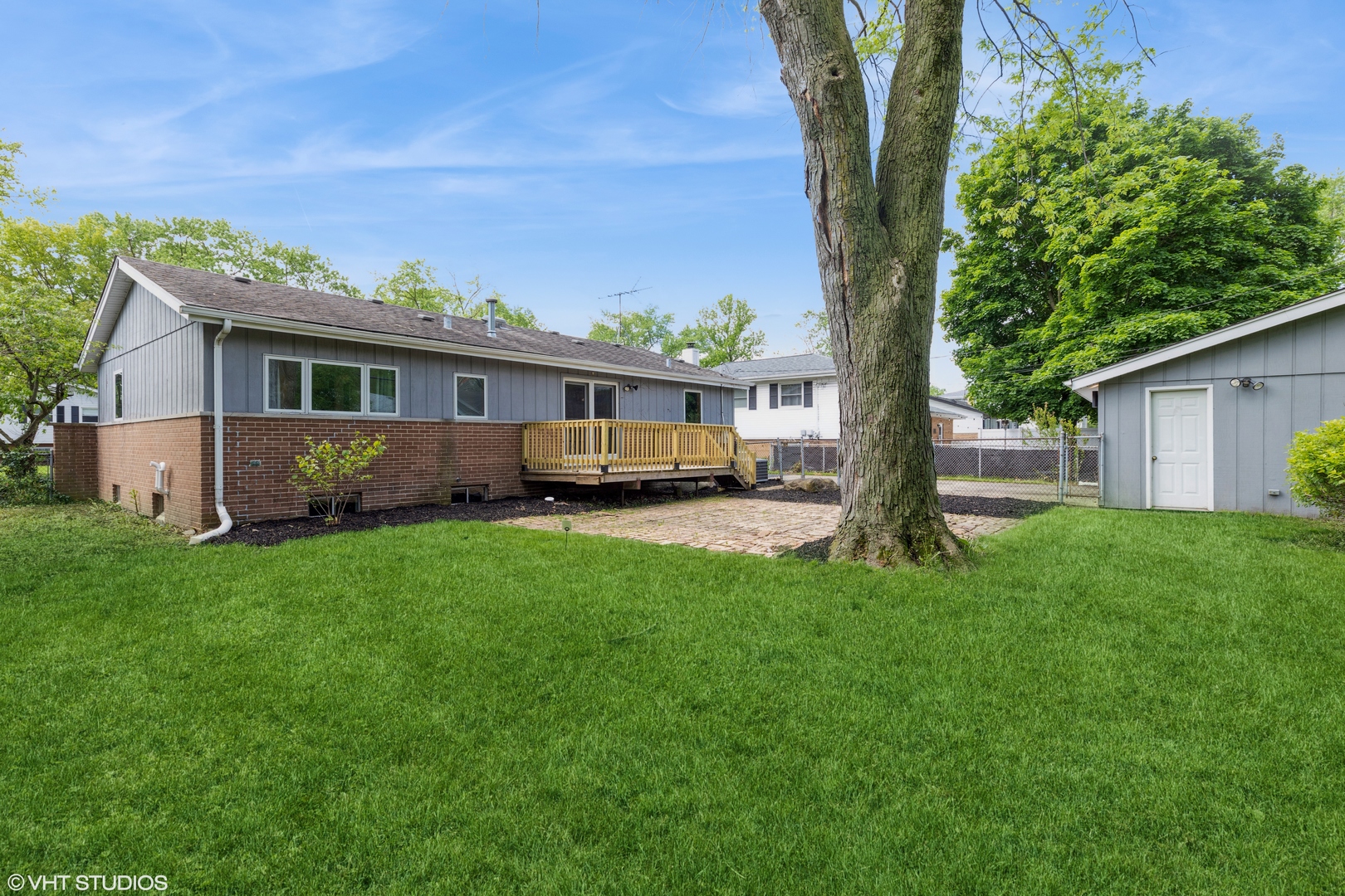 900 Coach Road Homewood, IL 60430 - Photo 16 of 16 a front view of house with yard and green space