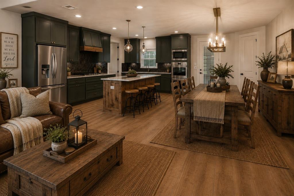 108 Keeter Road Springtown, TX 76082 - Photo 11 of 27 virtually created dining space possibilities are endless.