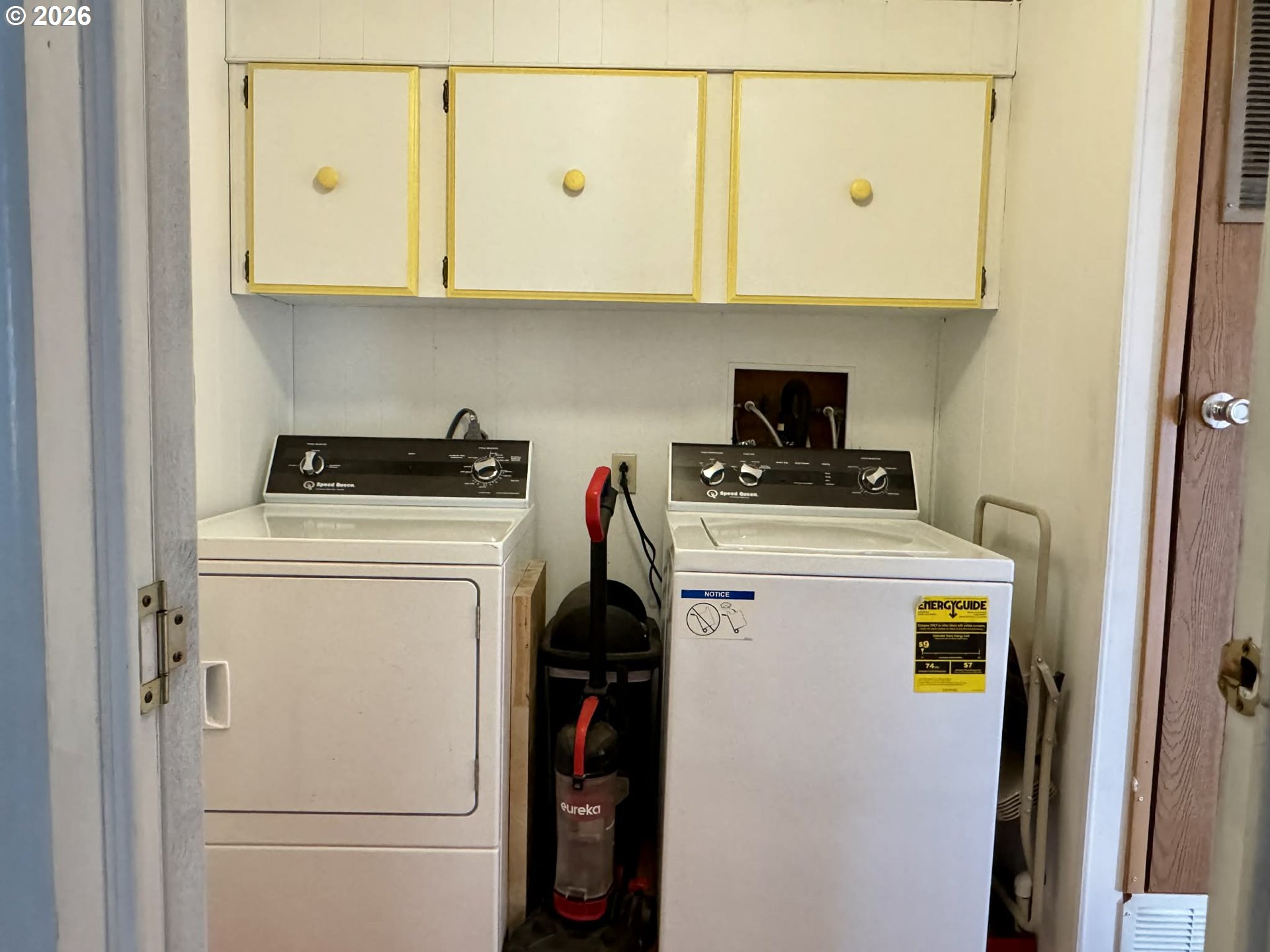 1020 South 2nd Street Union, OR 97883 - Photo 22 of 37 a view of a storage and utility room with washer and dryer