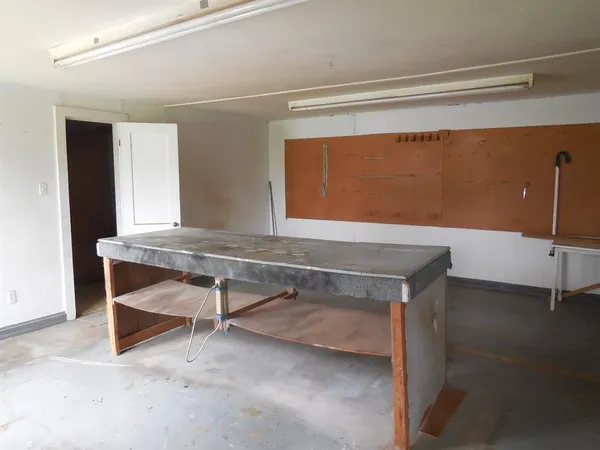 a room with table and chair